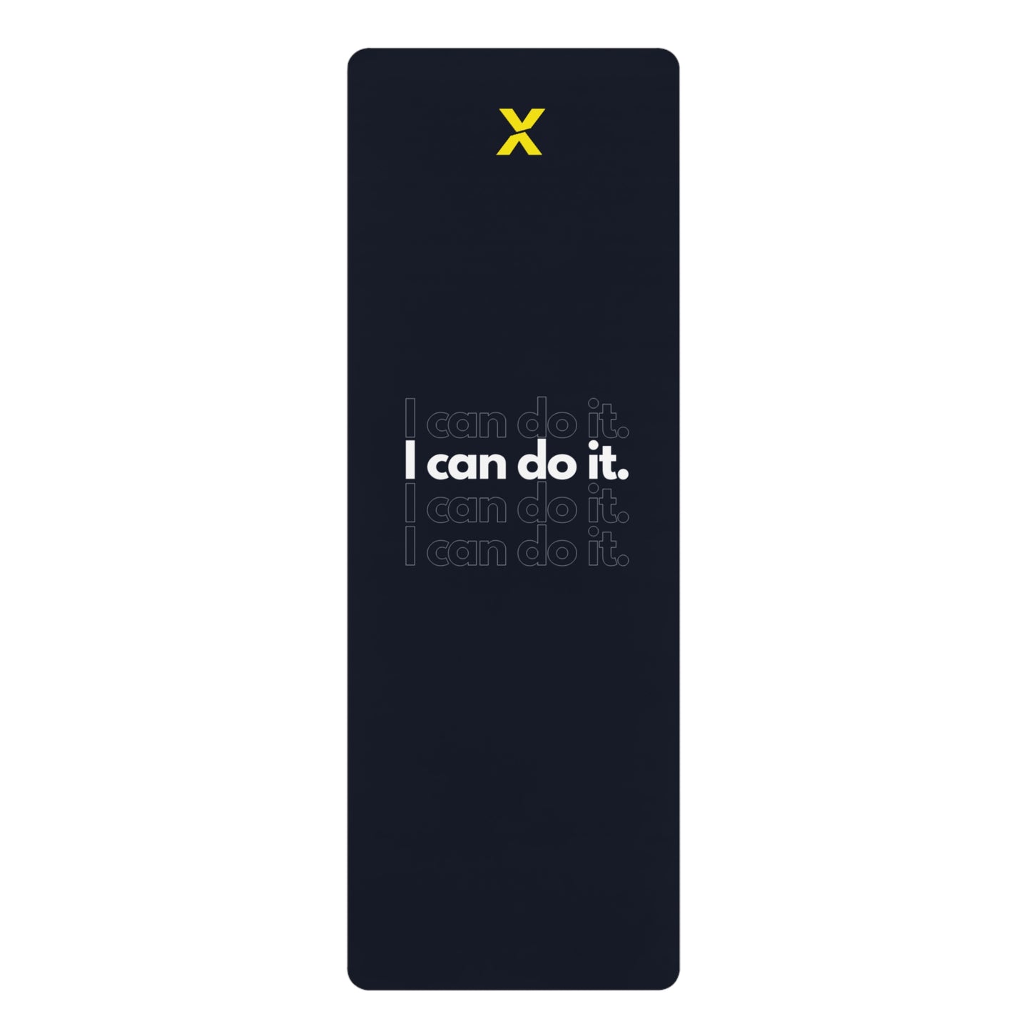 I Can Do It Yoga Mat