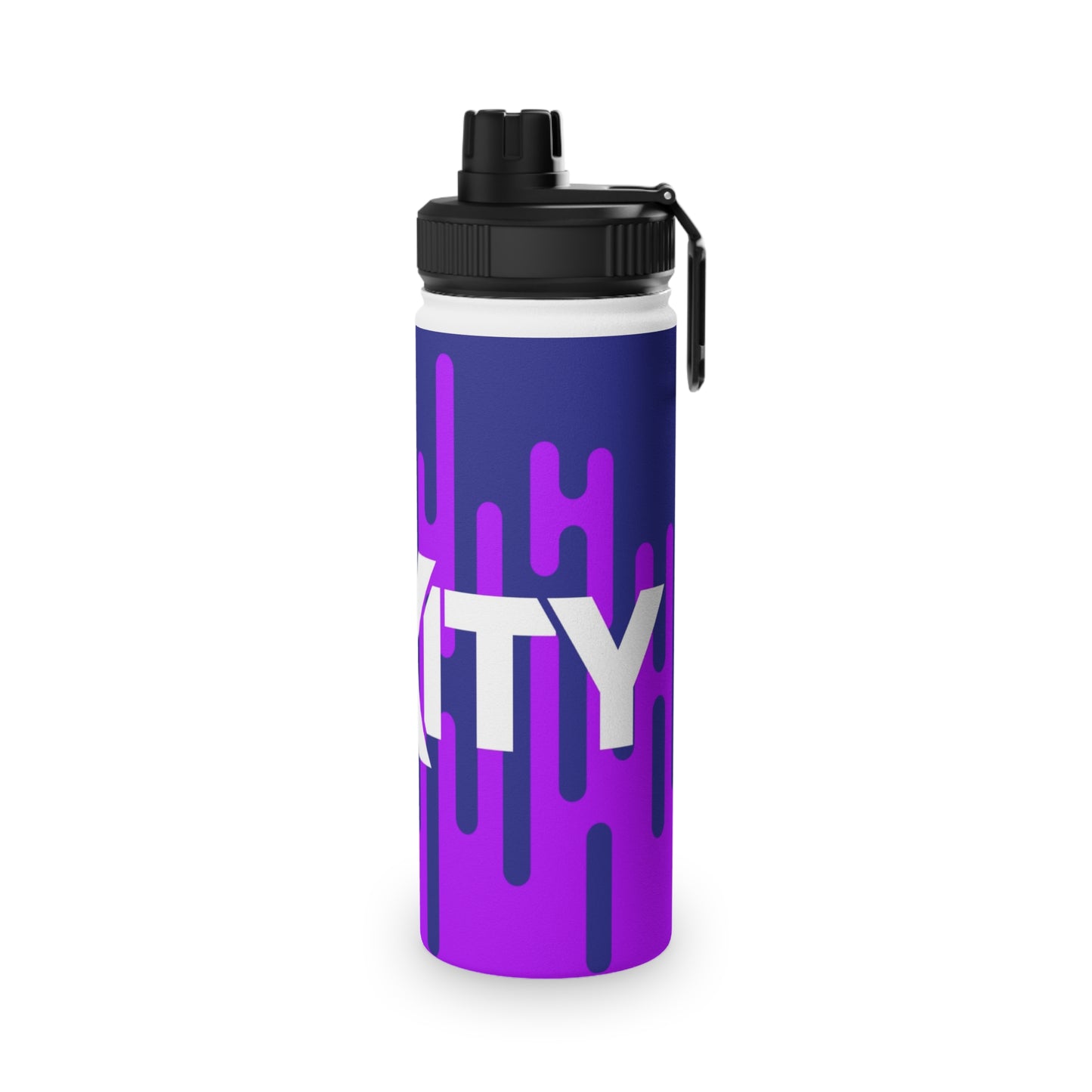 Vibrant Hydration Steel Water Bottle