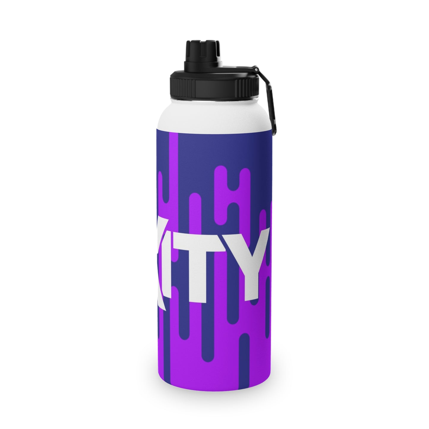 Vibrant Hydration Steel Water Bottle